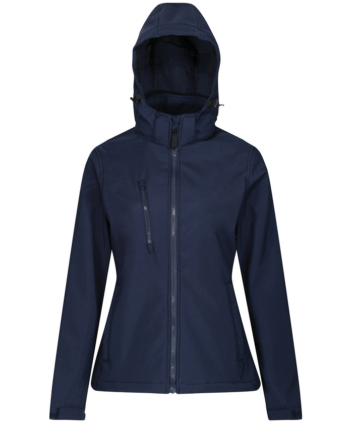 RG153 Women'S Venturer 3-Layer Hooded Softshell Jacket