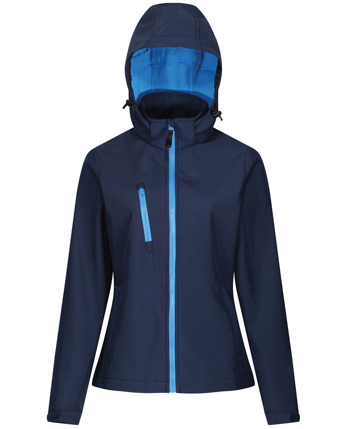 RG153 Women'S Venturer 3-Layer Hooded Softshell Jacket