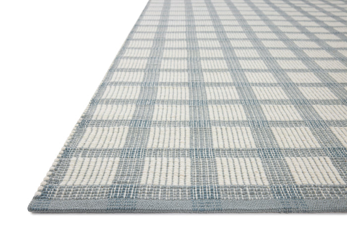 The Rug Corner Magnolia Home by Joanna Gaines x Loloi Ryder Blue / Ivory