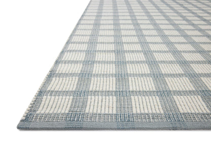 The Rug Corner Magnolia Home by Joanna Gaines x Loloi Ryder Blue / Ivory
