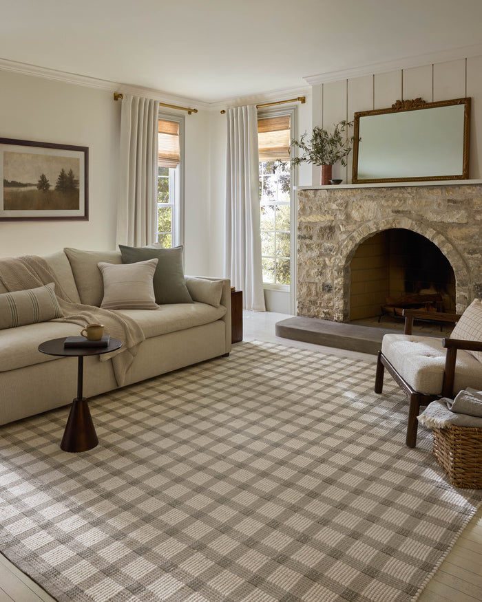 The Rug Corner Magnolia Home by Joanna Gaines x Loloi Ryder Stone / Ivory