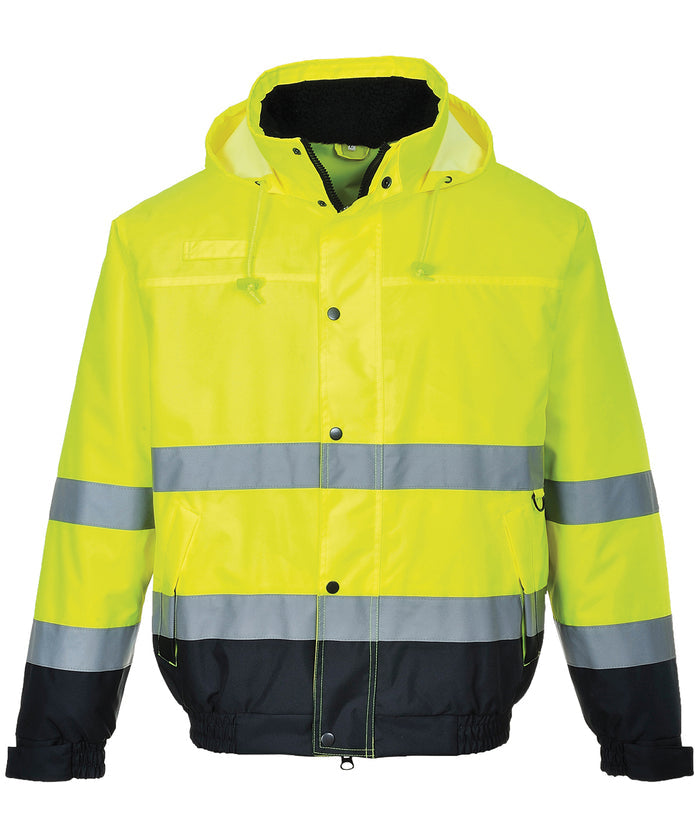 S463 Hi-Vis Bomber Jacket (S463/S226)