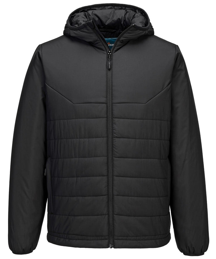 S608 Professional Hooded Insulated Baffle Jacket (S608)