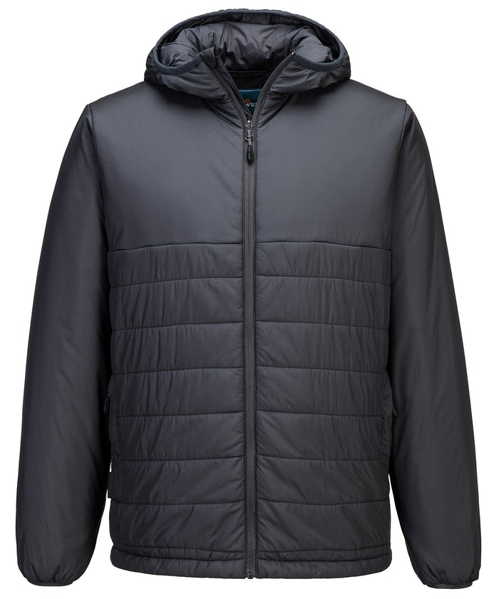 S608 Professional Hooded Insulated Baffle Jacket (S608)