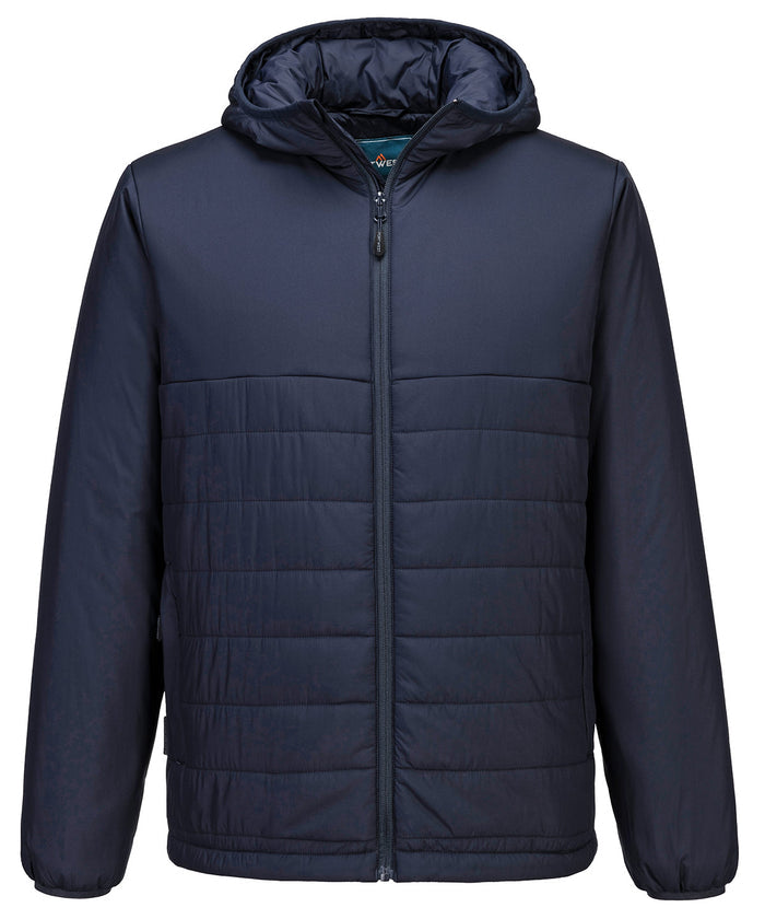 S608 Professional Hooded Insulated Baffle Jacket (S608)