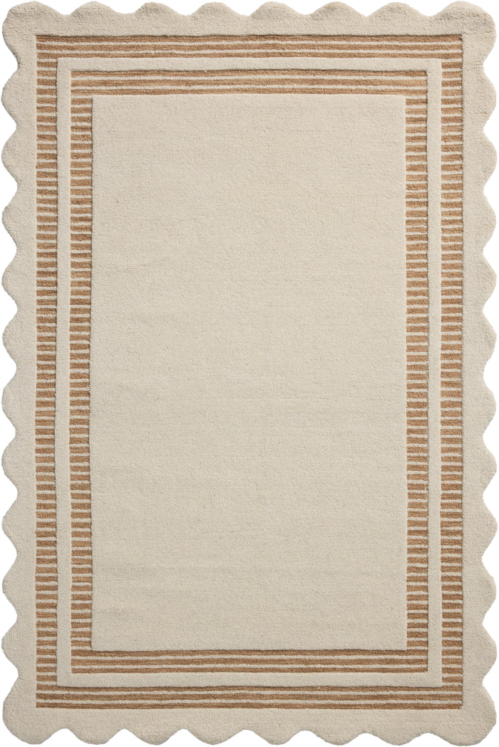 The Rug Corner Loloi Scottie Ivory / Rust