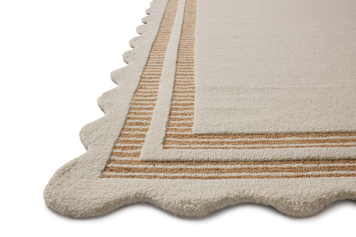 The Rug Corner Loloi Scottie Ivory / Rust