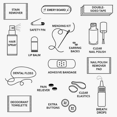 Silver Tassel Minimergency Kit