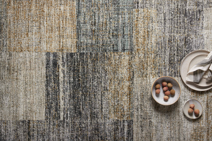 The Rug Corner Loloi Soho Grey / Gold