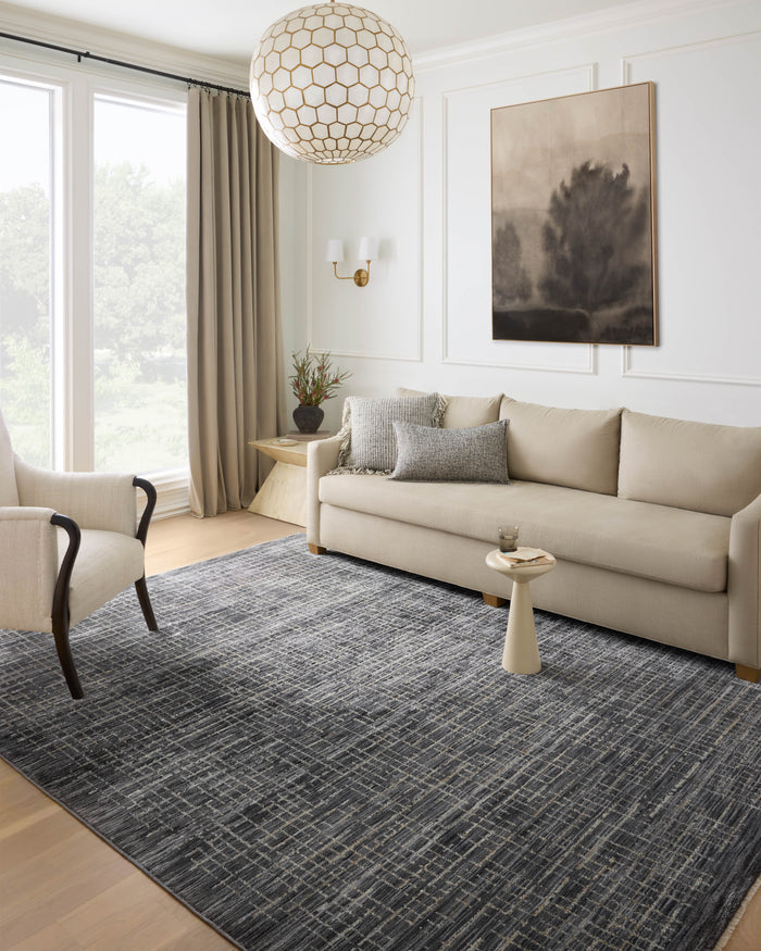 The Rug Corner Loloi Soho Onyx / Silver