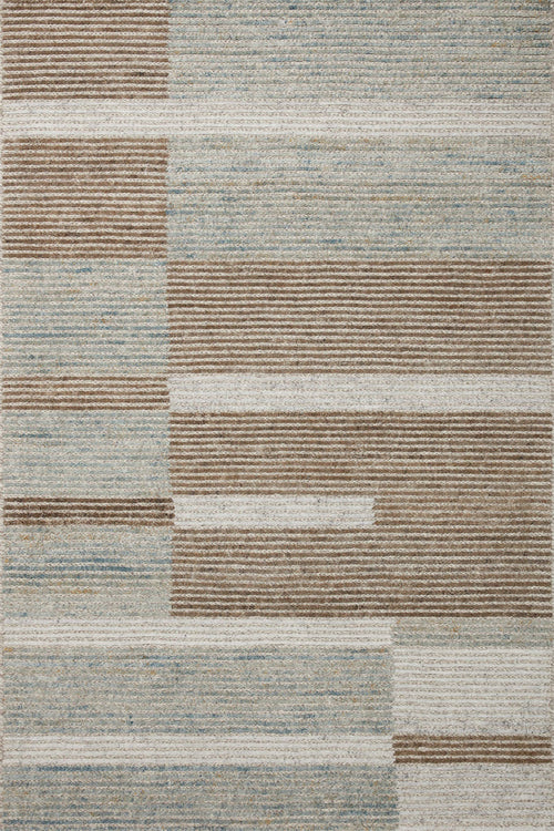 The Rug Corner Loloi Stiles Tobacco / Lagoon