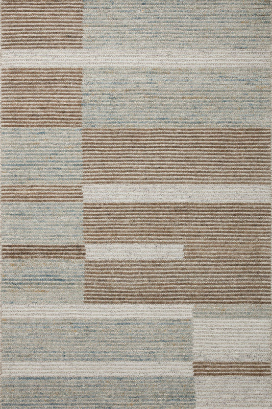 The Rug Corner Loloi Stiles Tobacco / Lagoon