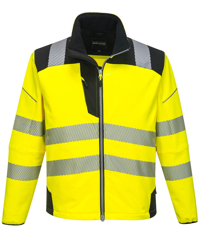 T402 Pw3 Hi-Vis Softshell Jacket (T402)