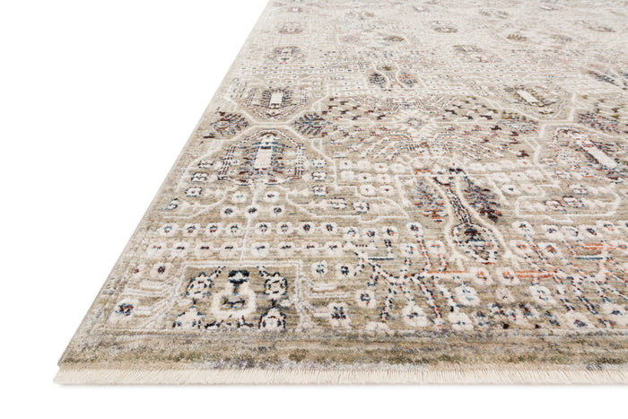 The Rug Corner Loloi Theia Granite / Ivory