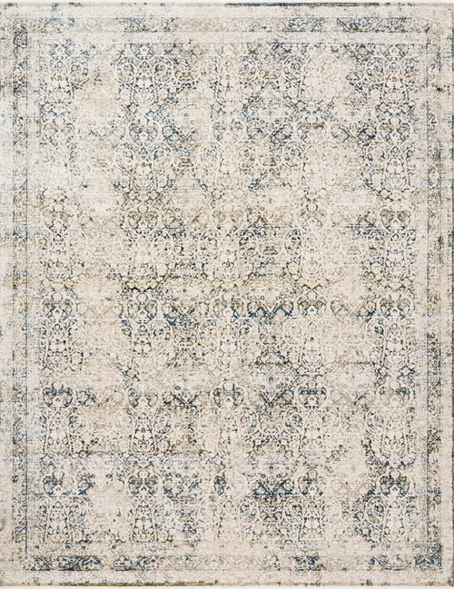 The Rug Corner Loloi Theia Natural / Ocean