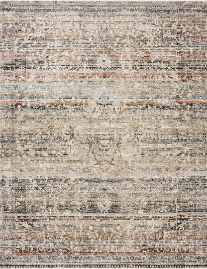 The Rug Corner Loloi Theia Taupe / Multi
