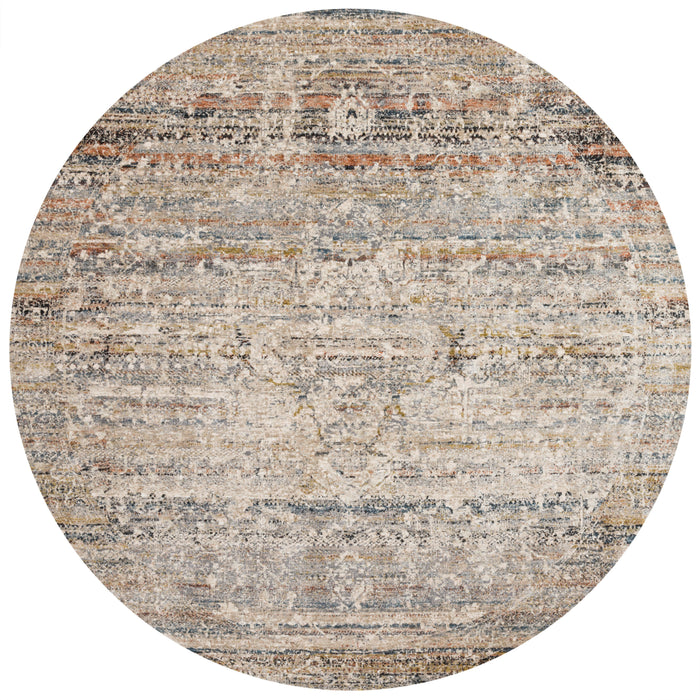 The Rug Corner Loloi Theia Taupe / Multi