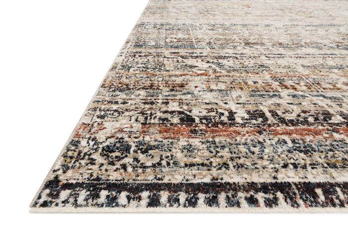 The Rug Corner Loloi Theia Taupe / Multi