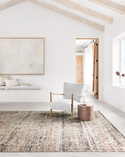 The Rug Corner Loloi Theia Taupe / Multi