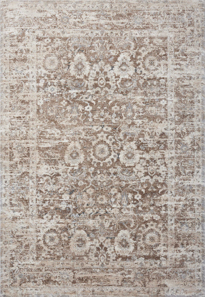 The Rug Corner Loloi Theory Mocha / Natural