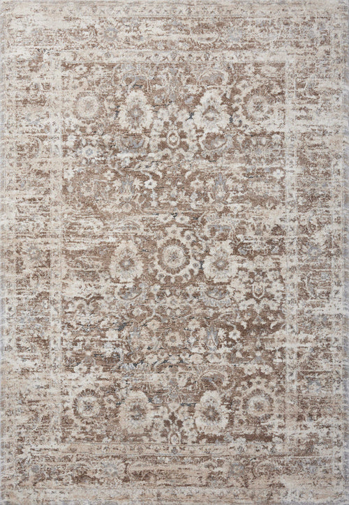 The Rug Corner Loloi Theory Mocha / Natural