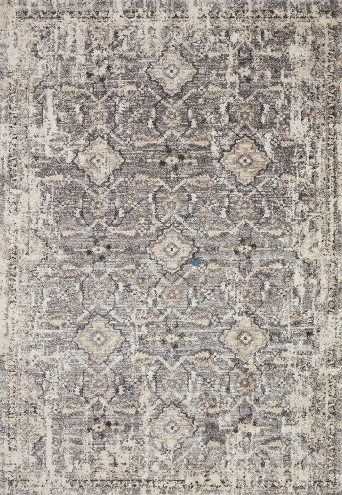The Rug Corner Loloi Theory Natural / Grey