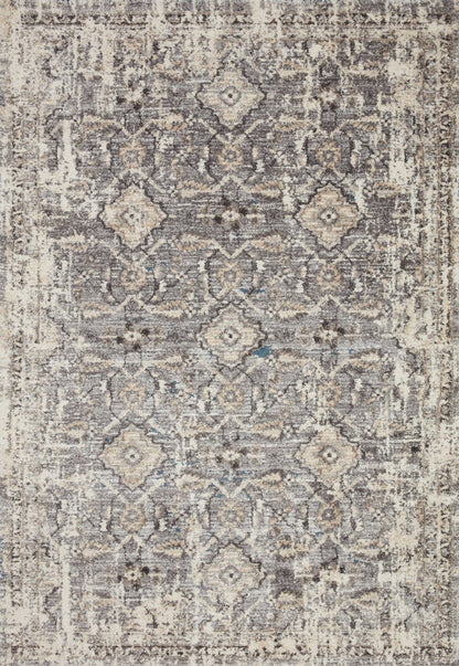 The Rug Corner Loloi Theory Natural / Grey