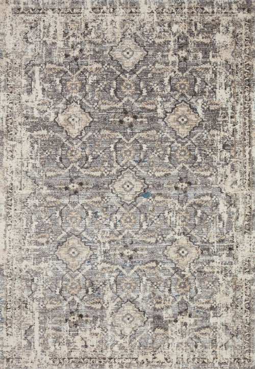 The Rug Corner Loloi Theory Natural / Grey