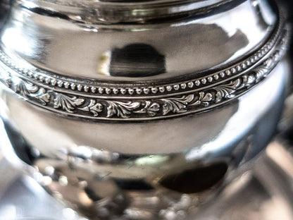 Vintage Silverplate Tea Set St. Regis With Bonus Tray Tea and Coffee Sets
