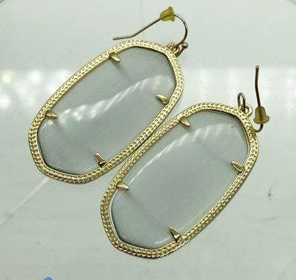 Vintage Smoky Quartz Earrings