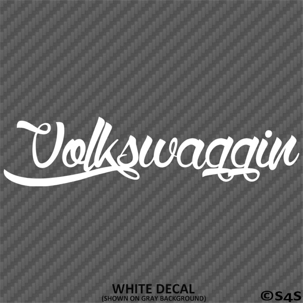 VW Volkswaggin JDM Style Decal