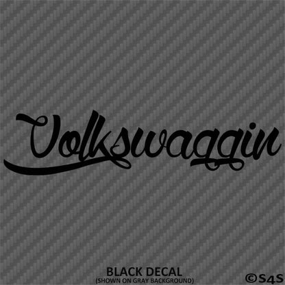 VW Volkswaggin JDM Style Decal