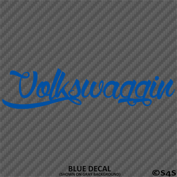 VW Volkswaggin JDM Style Decal
