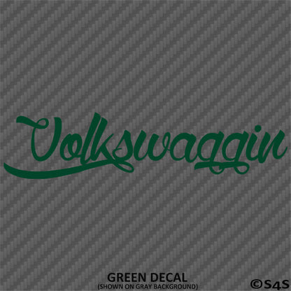 VW Volkswaggin JDM Style Decal