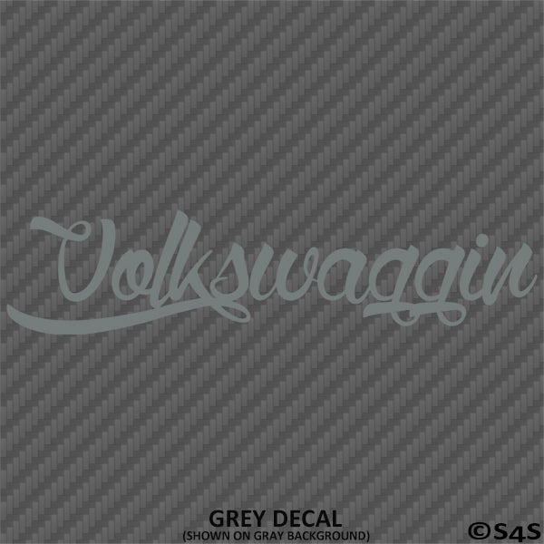 VW Volkswaggin JDM Style Decal