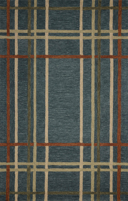 The Rug Corner Magnolia Home by Joanna Gaines x Loloi Waylon Denim / Multi