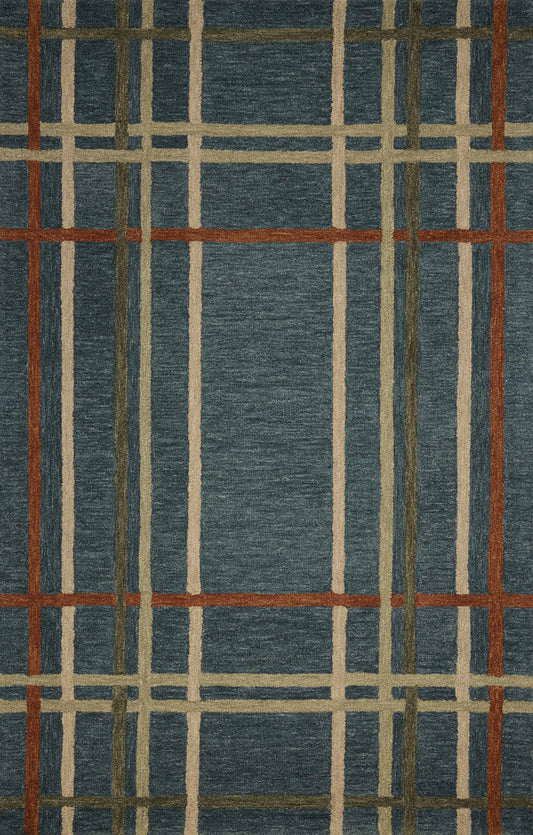 The Rug Corner Magnolia Home by Joanna Gaines x Loloi Waylon Denim / Multi