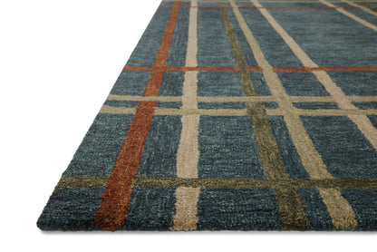 The Rug Corner Magnolia Home by Joanna Gaines x Loloi Waylon Denim / Multi