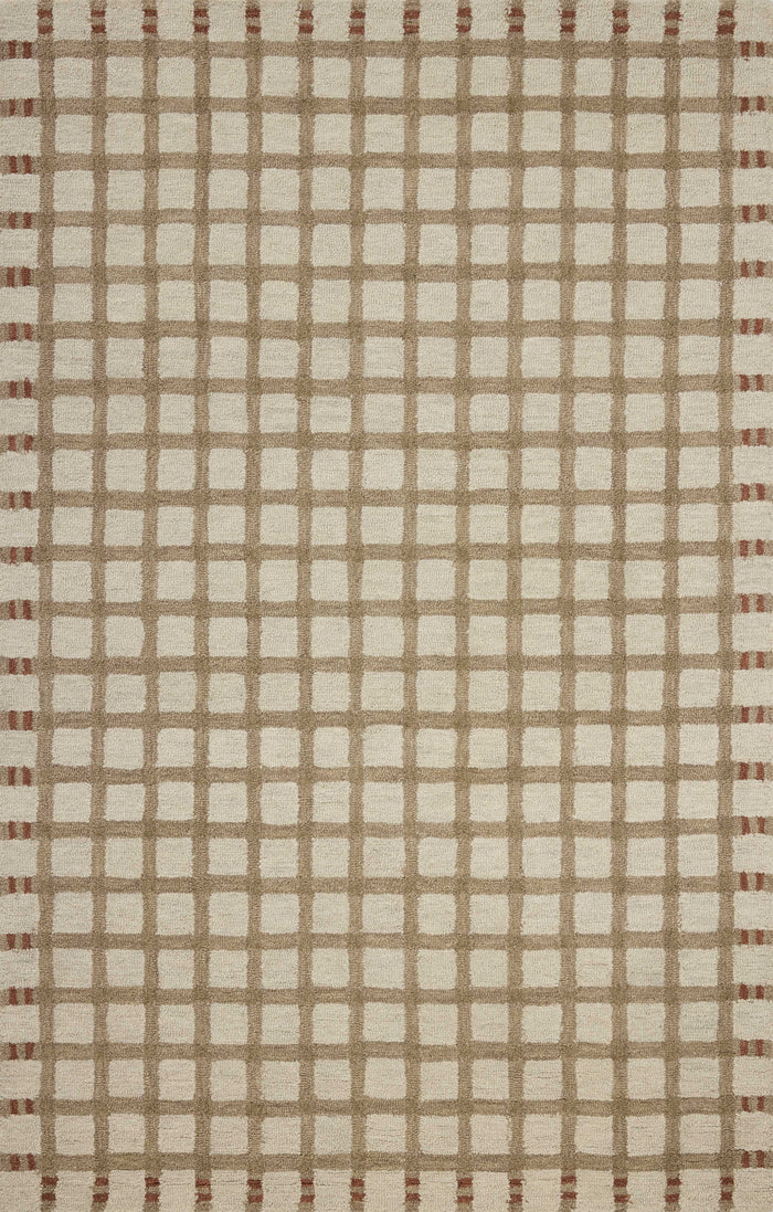The Rug Corner Magnolia Home by Joanna Gaines x Loloi Waylon Natural / Rust
