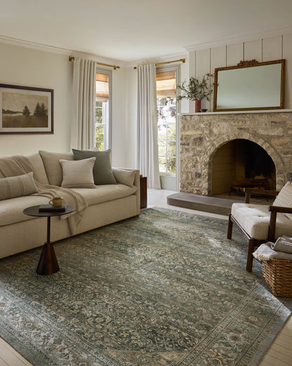 The Rug Corner Magnolia Home by Joanna Gaines x Loloi Wimberly Lagoon / Wheat