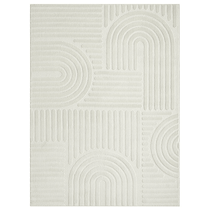 Zora 1018 Area Rug - 10' x 13' - Cloud - Wichita Home Outlet
